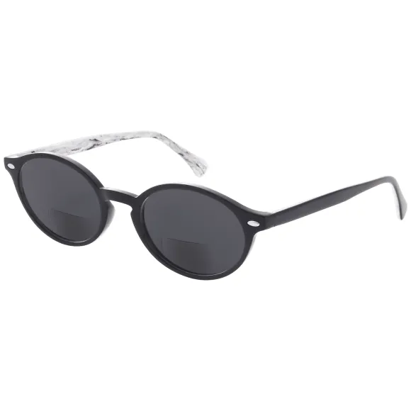 oval black reading glasses